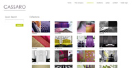Cassaro Fabrics - e-commerce website implemented from scratch using Yii Framework. Complexe CMS implemented to manage collections and fabrics, inventory, stocks, orders, shipping and customers.