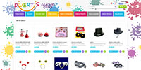 Divertishop - e-commerce website, full optimized for search engine, responsive theme.