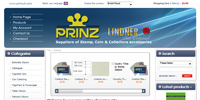 PrinzUk - e-commerce website, creloaded B2B customization